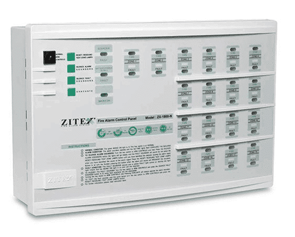 کنترل پنل اعلام حریق زیتکس 18 زون (متعارف) ZX-1800-18