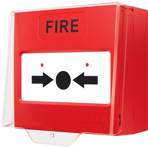 شستی اعلام حریق آدرس پذیر زیتکس مدل ZX-CP 4000 AD