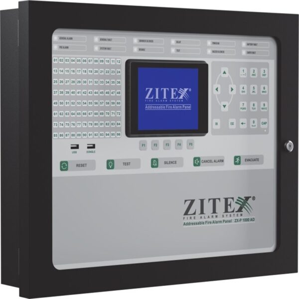 کنترل پانل اعلام حریق آدرس‌ پذیر یک لوپ ZX-P 1000 AD